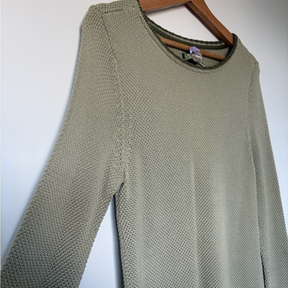 Vintage Tommy Bahama 100% Cotton Textured Sweater | Size Small - Picture 6 of 8